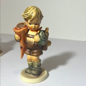 Vintage Hummel Boy Figurine with Backpack Little Scholar. GH102